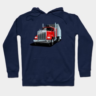 1976 Kenworth W900A in red Hoodie